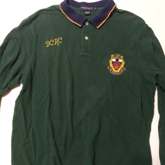 Daniel Cremieux Forest Green Polo with Embroidered Logo XL - Picture 1 of 5